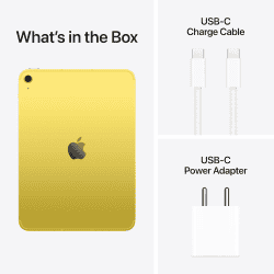 Apple iPad A16 | 128 GB | Wi-Fi+5G | Yellow | MD7H4HN/A