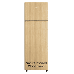 Godrej Frost Free Inverter Double Door Refrigerator | 272 L | 2 Star | Oak Wood | RT EONVOGUE 310B RI OK WD