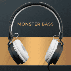 Zebronics Zeb Storm Wired On Ear Headphone | 3.5mm Jack | Black