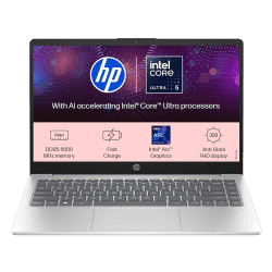 HP Laptop | Intel Core Ultra 5 125H | 16 GB | 512 GB SSD | Natural Silver | 14-gr1022TU