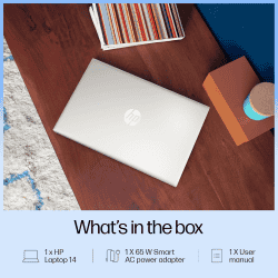 HP Laptop | Intel Core Ultra 5 125H | 16 GB | 512 GB SSD | Natural Silver | 14-gr1022TU