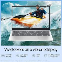 HP Laptop | Intel Core Ultra 5 125H | 16 GB | 512 GB SSD | Natural Silver | 14-gr1022TU