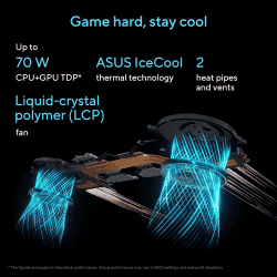 ASUS Gaming V16 Gaming Laptop | Intel Core 5 210H | 16 GB | 512 GB SSD | 6 GB Graphics | NVIDIA GeForce RTX 4050 | Matte Black | V3607VU-RP550WS