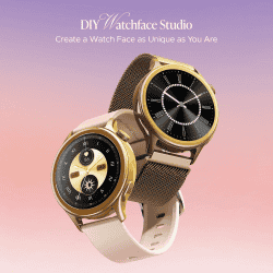 boAt Enigma Daze Smartwatch | Functional Crown, SOS with Location Tracking, Watch Face Studio | Metallic Gold