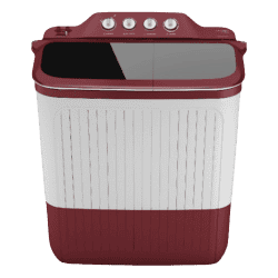 Lloyd Top Loading Semi Automatic Washing Machine | 7.5 kg | Dark Maroon | GLWS755ELDDM