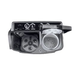 LG Semi Automatic Washing Machine | 9.5 kg | 5 Star | Middle Black | P9555SKAZ ABMQEIL