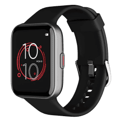 boAt Wave Connect Smartwatch | 4.64 cm (1.69 Inch) HD Display | Bluetooth Calling | Charcoal Black