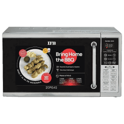 IFB Grill Microwave Oven | 20 L | Black & Silver | 20PG4S