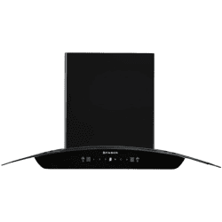 Faber Sunny IN HC SC FL LG Chimney | 75 Cm | Black