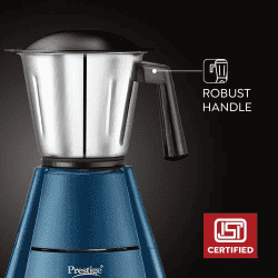 Prestige Grace Mixer Grinder | 750 Watts | 3 Jars