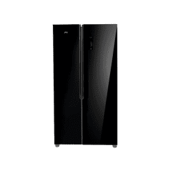 Godrej Side by Side Refrigerator | 600L | Eon Velvet Opera Black | 3 Star | RS EONVELVET 646C RIT OP BK SBS