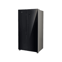 Godrej Side by Side Refrigerator | 600L | Eon Velvet Opera Black | 3 Star | RS EONVELVET 646C RIT OP BK SBS