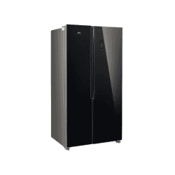 Godrej Side by Side Refrigerator | 600L | Eon Velvet Opera Black | 3 Star | RS EONVELVET 646C RIT OP BK SBS