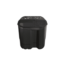 Godrej Semi Automatic Top Load Washing Machine | 11.5 kg |  Grey | Crystal Grey | WS EDGE JAZZ 115 5.0 DB3 M CSGR