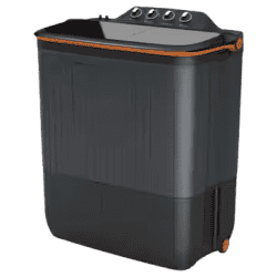 Lloyd Semi Automatic Top Load Washing Machine | 8 kg | 5 Star | Grey | GLWS805EXAVG