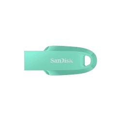 SanDisk Ultra Curve Pen Drive | 128GB | 3.2 Flash Drive  | Green