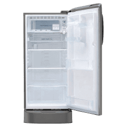 LG Single Door Refrigerator | 185 L | 5 Star | Shiny Steel | GL-D201APZU BPZZEBN