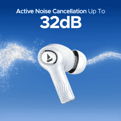 boAt Nirvana Iris Truly Wireless Ear Buds | Quartz White