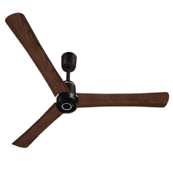 Atomberg Renesa Elite Smart Ceiling Fan | 1200 mm | BLDC with Remote Control & LED Indicators | Dark Walnut