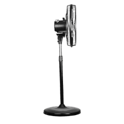 Usha Turbo 180 Pedestal Fan | 450mm | Metal Black