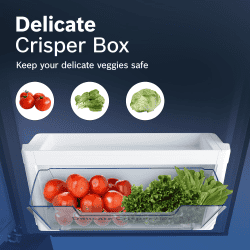 Bosch Direct Cool Single Door Refrigerator | 187L | Fine Steel | CST18S25PI
