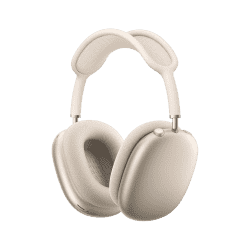 Apple AirPods Max Headphones | Pro Level Active Noise Cancellation | Transparency Mode | Personalised Spatial Audio | USB C Charging | Starlight