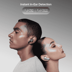 boAt Nirvana Ivy Wireless Earbuds | Gunmetal Black