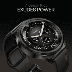 NoiseFit Halo 2 Smartwatch | BT Calling | Jet Black