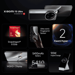 Xiaomi 15 Ultra | 16GB | 512GB | Silver Chrome