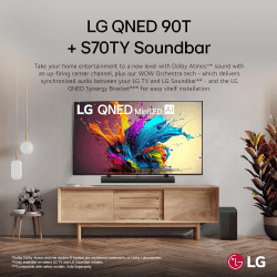 LG S70TY  | 400W | 3.1 Channel | Dolby Atmos | Black | S70TY AINDLLK