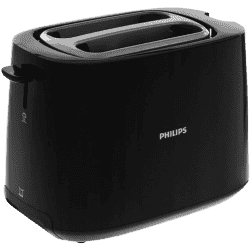 Philips Two slice Pop up toaster with bun warmer | Black | HD2582/90