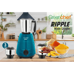 Greenchef Riple Mixer Grinder | 3 Jars | 750 W