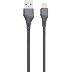 Salpido Usb To Lightning Cable | 30 W | Compatible with iPhone | Gray | SDC 136