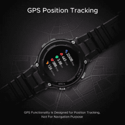 boAt Wave Force 3 BT Calling Smartwatch | GPS Position Tracking | Active Black