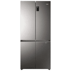 Haier Frost Free French Convertible Refrigerator | 520 L | Inox Steel | HRB-600IS-P