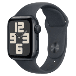 Apple Watch SE | GPS | 44mm | S/M | Midnight Aluminium Case with Midnight Sport Band | MXEJ3HN/A