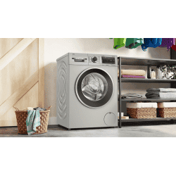 Bosch Series 8 washing machine | 11 kg | front loader | Silver inox