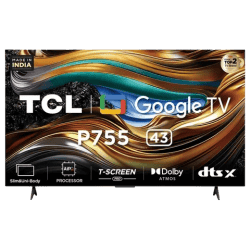 TCL 4K Google TV | 109 cm (43 Inch) | 43P755