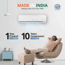 Voltas Adjustable Inverter Split AC | 2 Ton | 5 star | 245V Vectra Plus