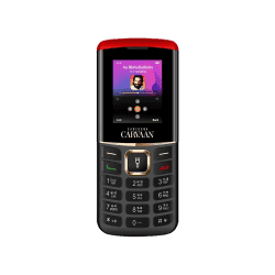 Carvaan Saregama Malayalam M15 Keypad Mobile Phone | 100 Pre Loaded Evergreen Malayalam Songs | Red