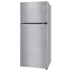 LG Double Door Refrigerator | 380L | 2 Star | Smart Inverter Compressor | Shiny Steel | GL-S412SPZY FPZZEBN