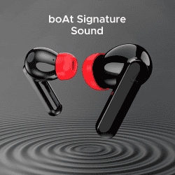 boAt Airdopes Ultra Plus TWS Ear Earbuds | Wireless Earbuds with 50 Hours | Midnight Black