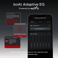 boAt  Rockerz 650 Pro Bluetooth Wireless Headphone | Fast Charge | Dolby Audio | Iris Black