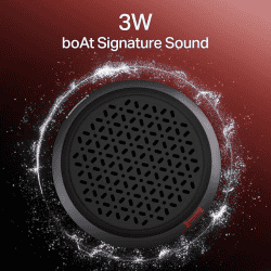 boAt Stone Uno Bluetooth Speaker | 6HRS Battery | 3W | Raging Black