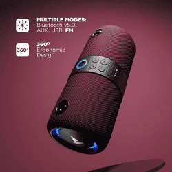 boAt Stone Bluetooth Speaker | 14 W |  upto 9 Hours Battery  | True Wireless | 1208