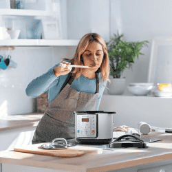 Blueberry’s Electric Pressure Cooker | Stainless Steel | 4 L | ‎BEPC 4