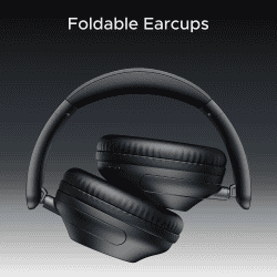 boAt  Rockerz 650 Pro Bluetooth Wireless Headphone | Fast Charge | Dolby Audio | Iris Black