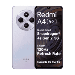 Redmi A4 5G | 4GB | 64GB | Sparkle Purple