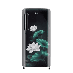 LG  Single Door Refrigerator | 185 Litres | 5 Star | Inverter Direct Cool | GL-D201AELU