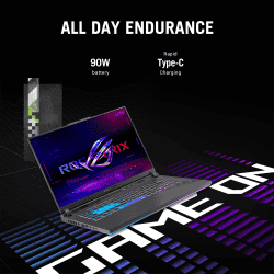 ASUS ROG Strix G16 Gaming Laptop | Intel Core i7 13th Gen 13650HX | 16 GB | 1 TB SSD | 6 GB Graphics NVIDIA GeForce RTX 4050 | Eclipse Gray | G614JU-N4200WS